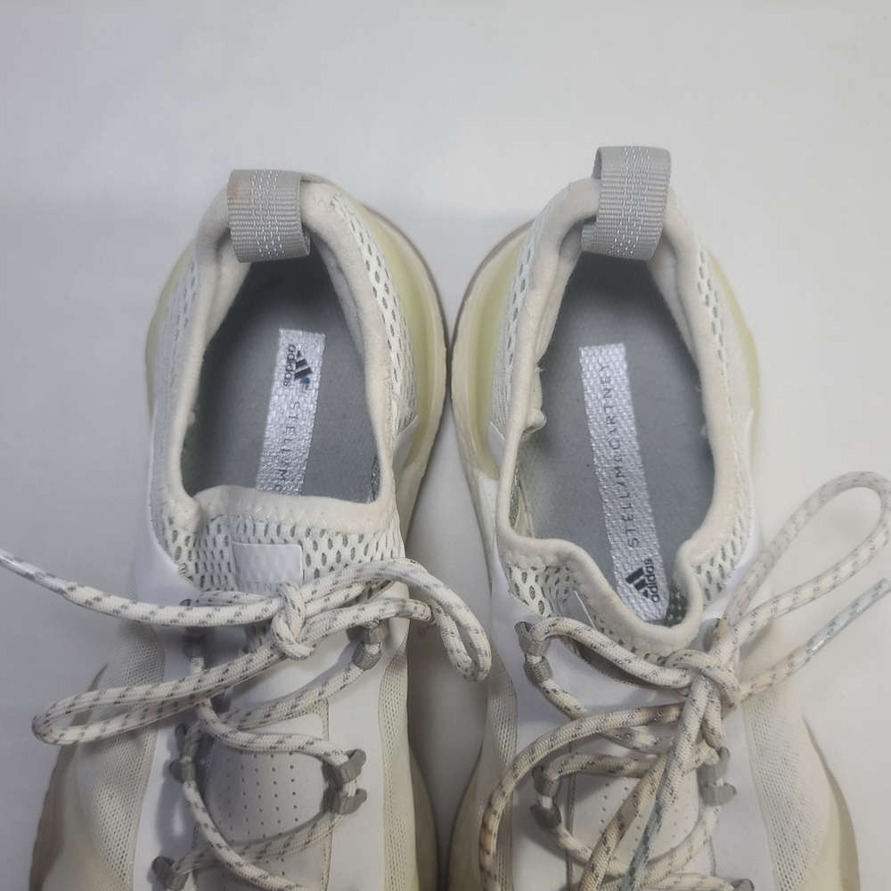 Adidas by Stella McCartney Women's Pureboost X TR 3.0 White Gray Shoes Size 8.5 - Picture 6 of 10